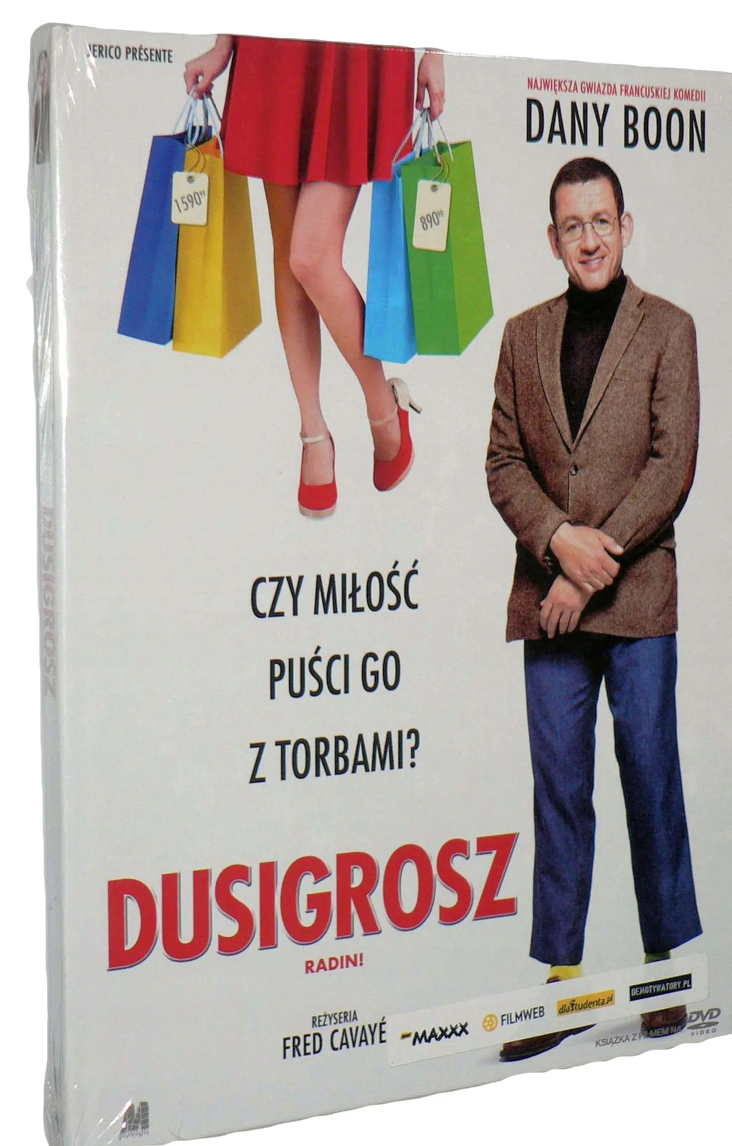 Książka - Dusigrosz (booklet DVD)