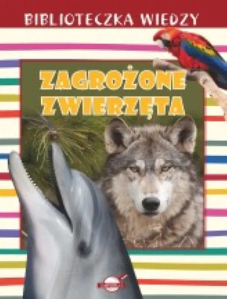 Książka - Biblioteczka wiedzy. Zagrożone zwierzęta