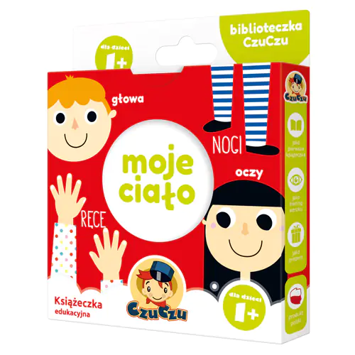 Książka - CzuCzu. Biblioteczka. Moje ciało