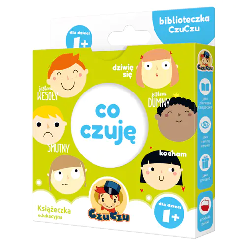 Książka - CzuCzu. Biblioteczka. Co czuję