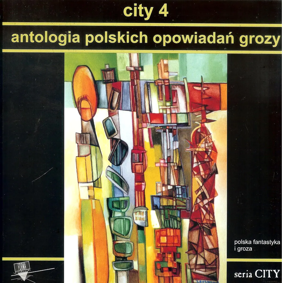 Książka - Antologia polskich opowiadań grozy. City. Tom 4