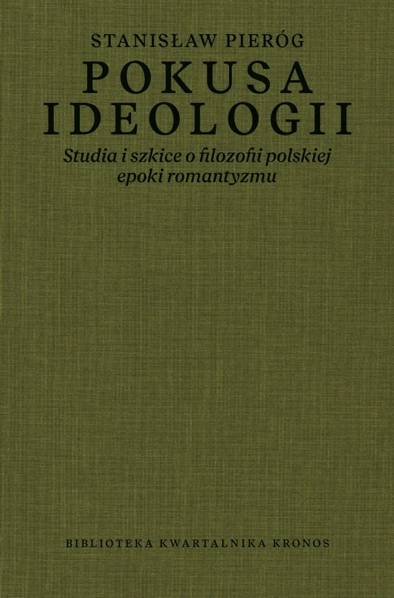 Książka - Pokusa ideologii