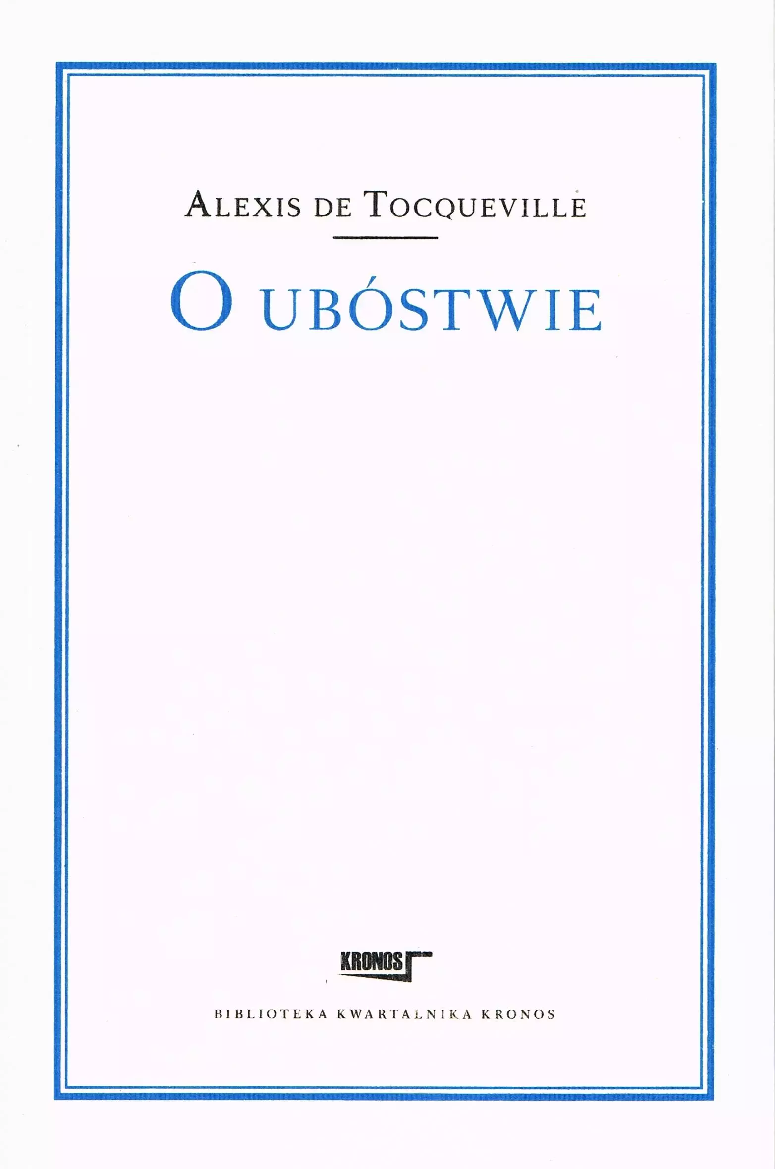 Książka - O ubóstwie