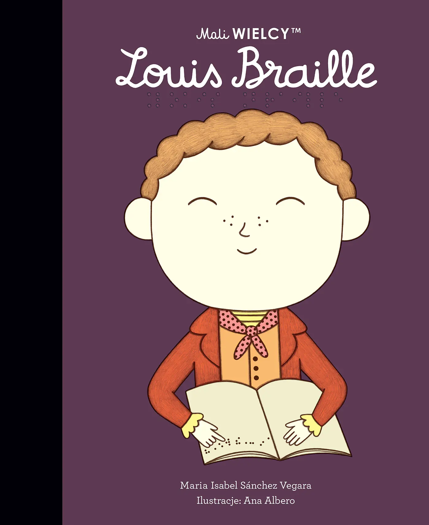 Książka - Mali WIELCY. Louis Braille