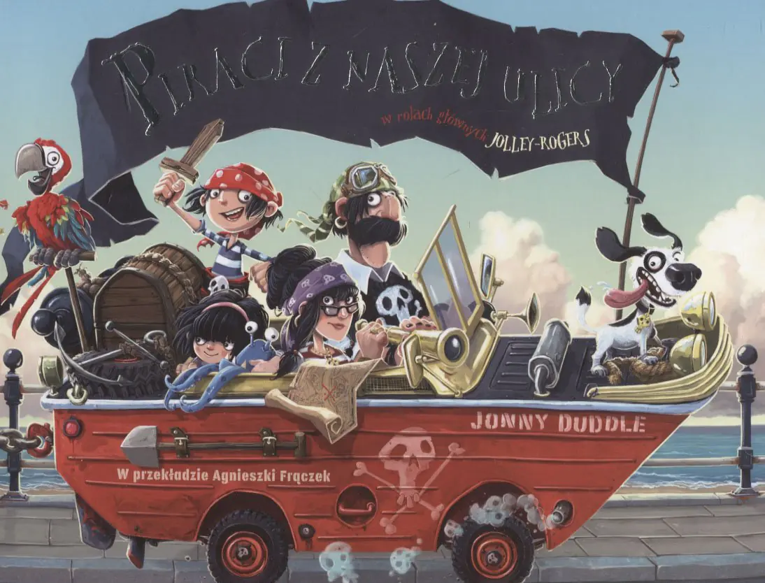 Książka - Jolley-Rogers. Piraci z naszej ulicy