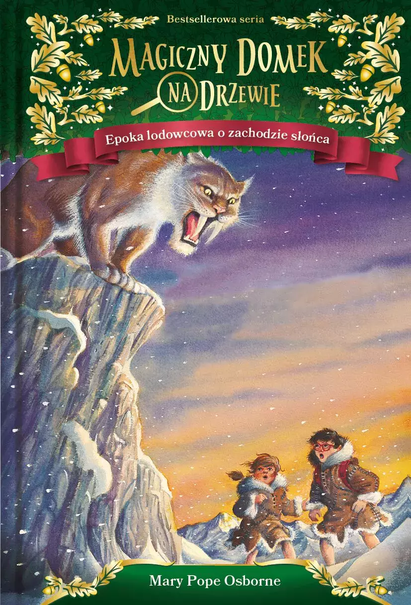 Książka - Epoka lodowcowa o zachodzie słońca. Magiczny domek na drzewie. Tom 7