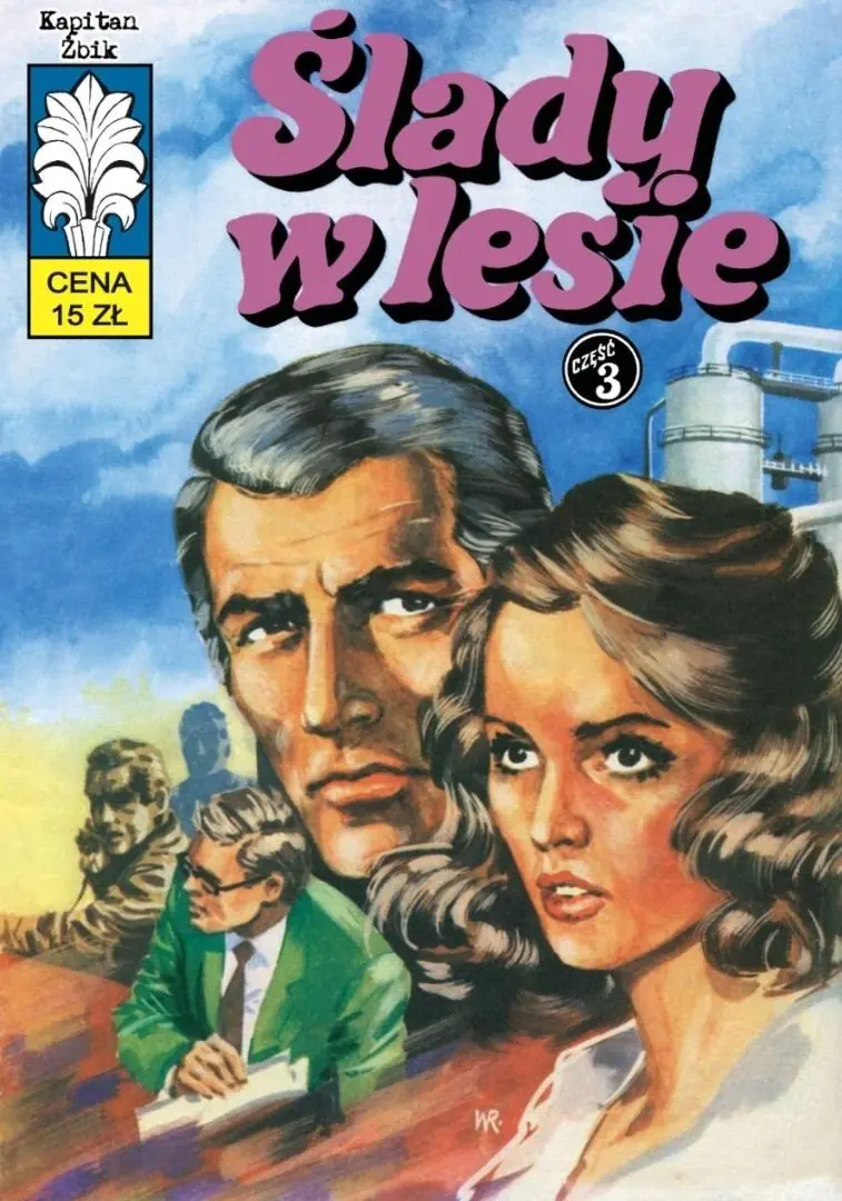 Książka - Kapitan Żbik T.52 Ślady w lesie w.2