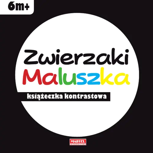 Książka - Zwierzaki maluszka. Książeczka kontrastowa