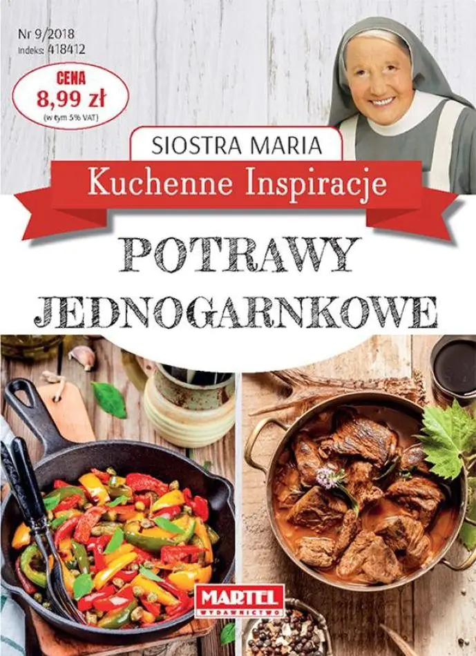 Książka - Siostra Maria. Kuchenne Inspiracje. Potrawy jednogarnkowe