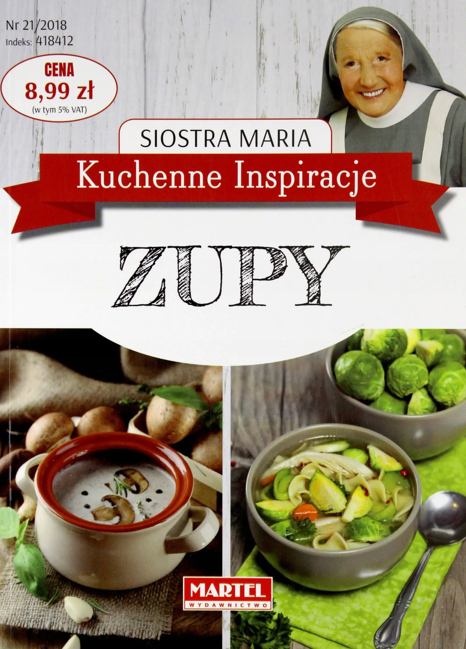 Książka - Siostra Maria. Kuchenne Inspiracje. Zupy