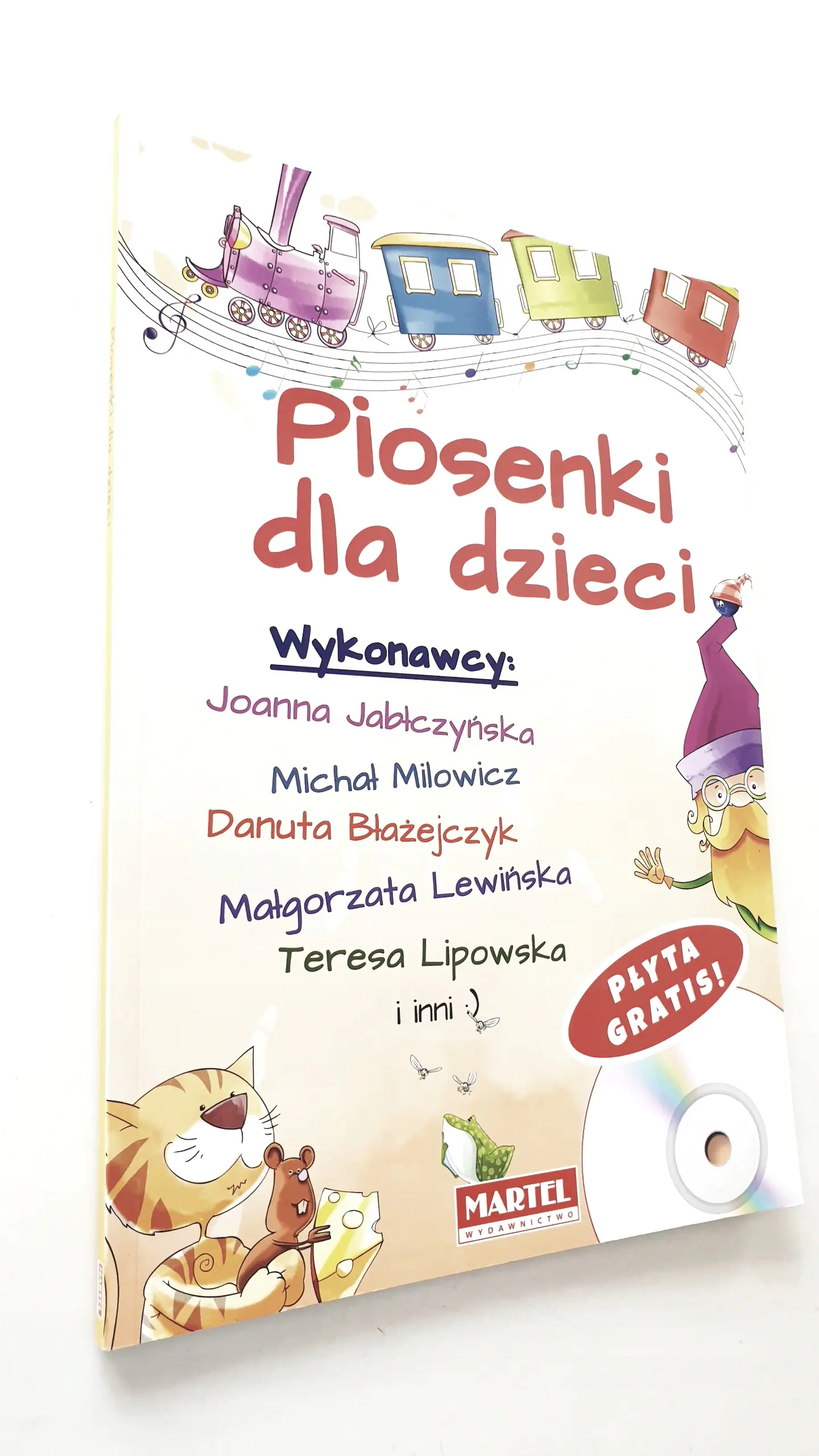 Książka - Piosenki dla dzieci + CD