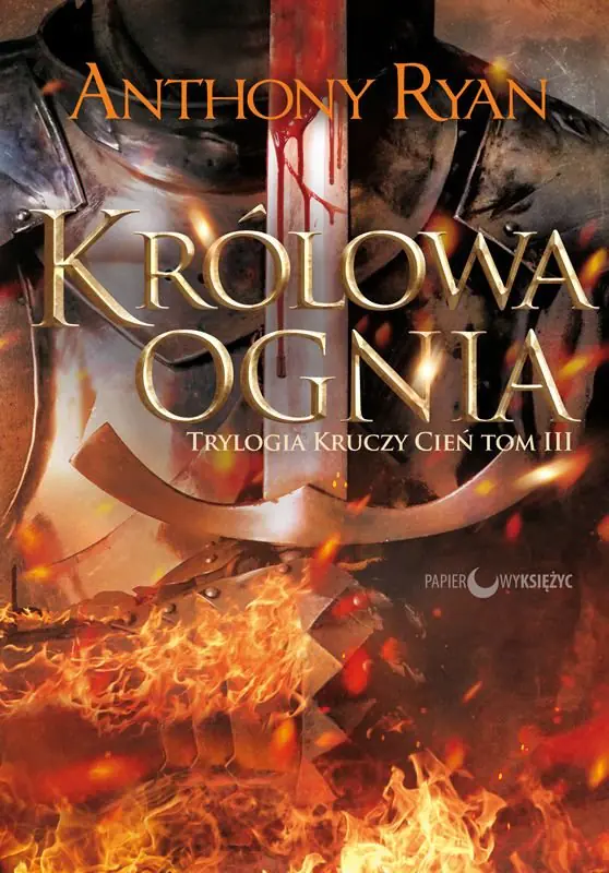 Książka - Królowa Ognia. Trylogia Kruczy Cień. Tom 3