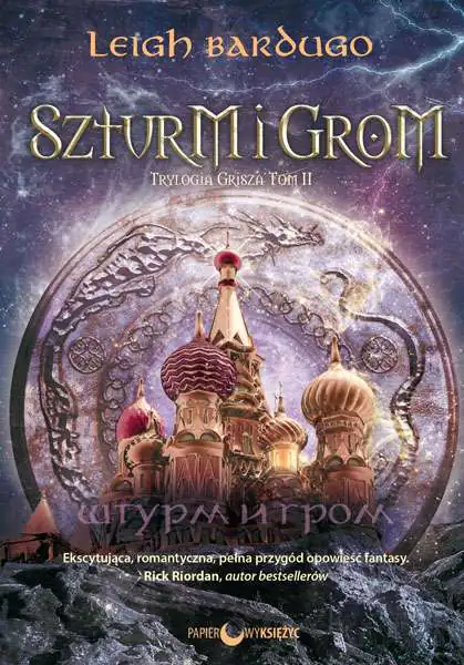 Książka - Trylogia Grisza Tom 2. Szturm i grom