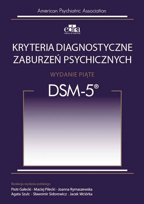 Książka - Kryteria diagnostyczne zaburzeń psychicznych DSM-5