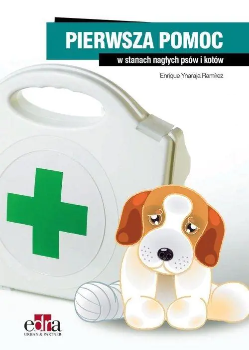 Książka - Pierwsza pomoc w stanach nagłych psów i kotów