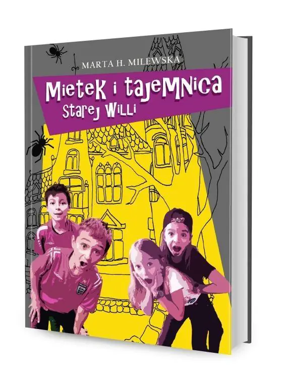 Książka - Mietek i tajemnica starej willi