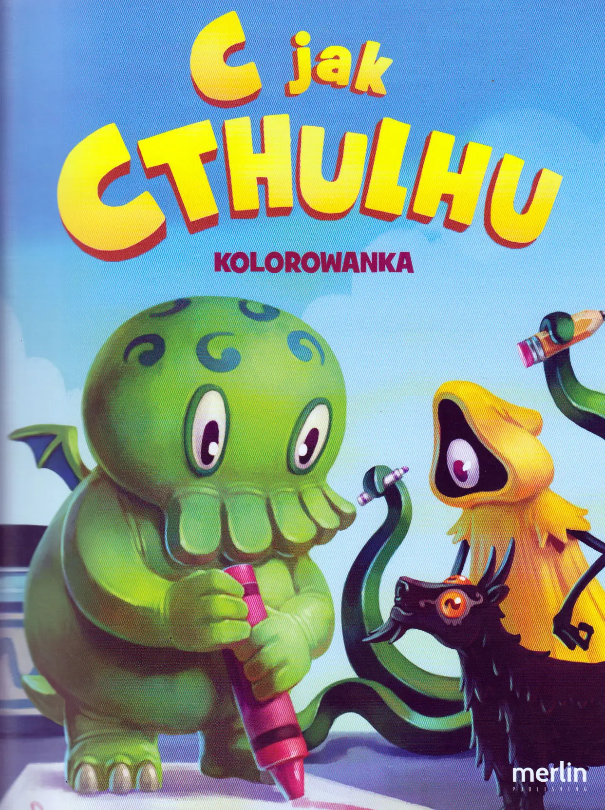 Książka - C jak Cthulhu Kolorowanka