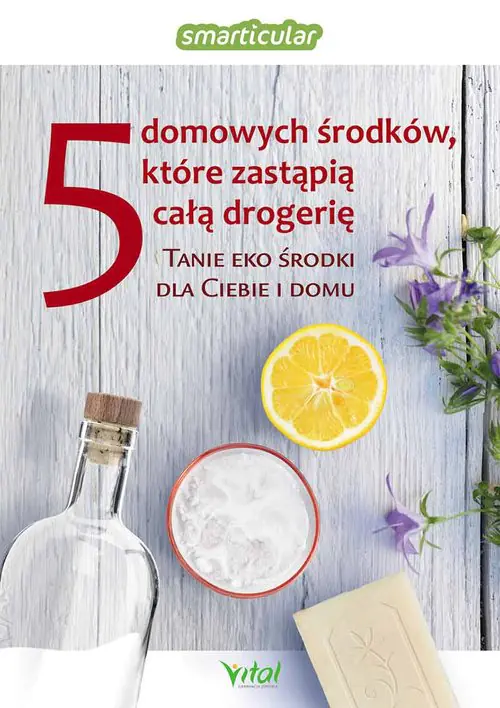 Książka - 5 domowych środków, które zastąpią całą drogerię. Tanie eko środki dla ciebie i domu