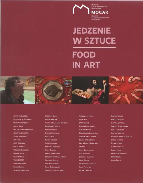 Książka - Jedzenie w sztuce /Food in Art