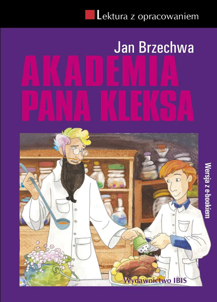 Książka - Akademia pana Kleksa. Lektura z opracowaniem