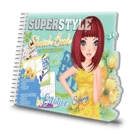 Książka - Malowanka kreatywna super style ms429