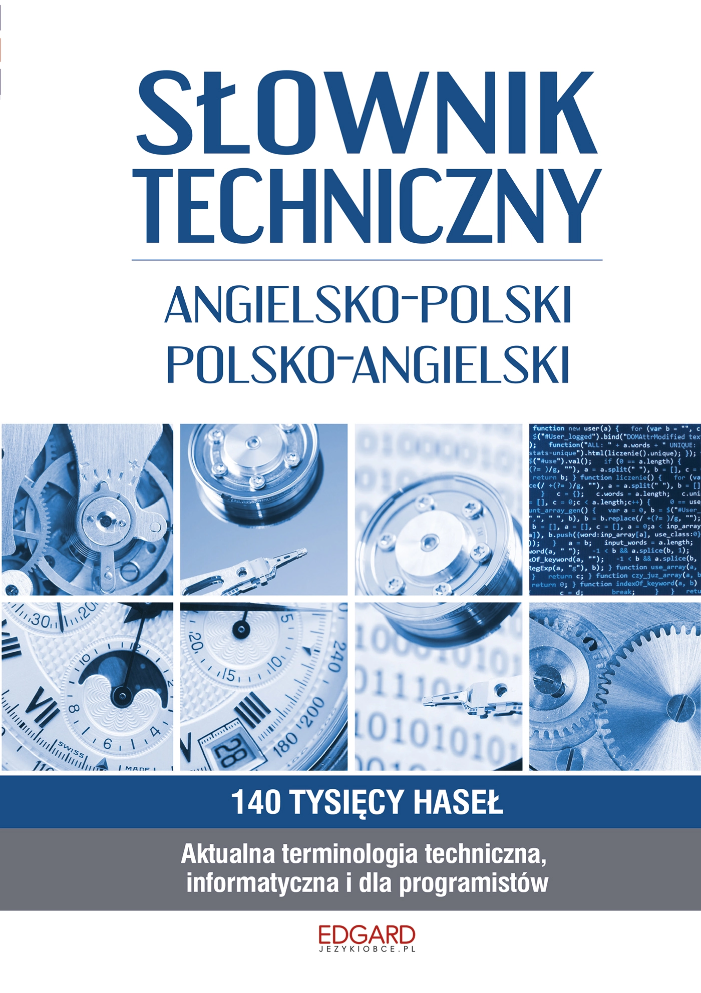 Książka - Słownik techniczny angielsko-polski, polsko-angielski