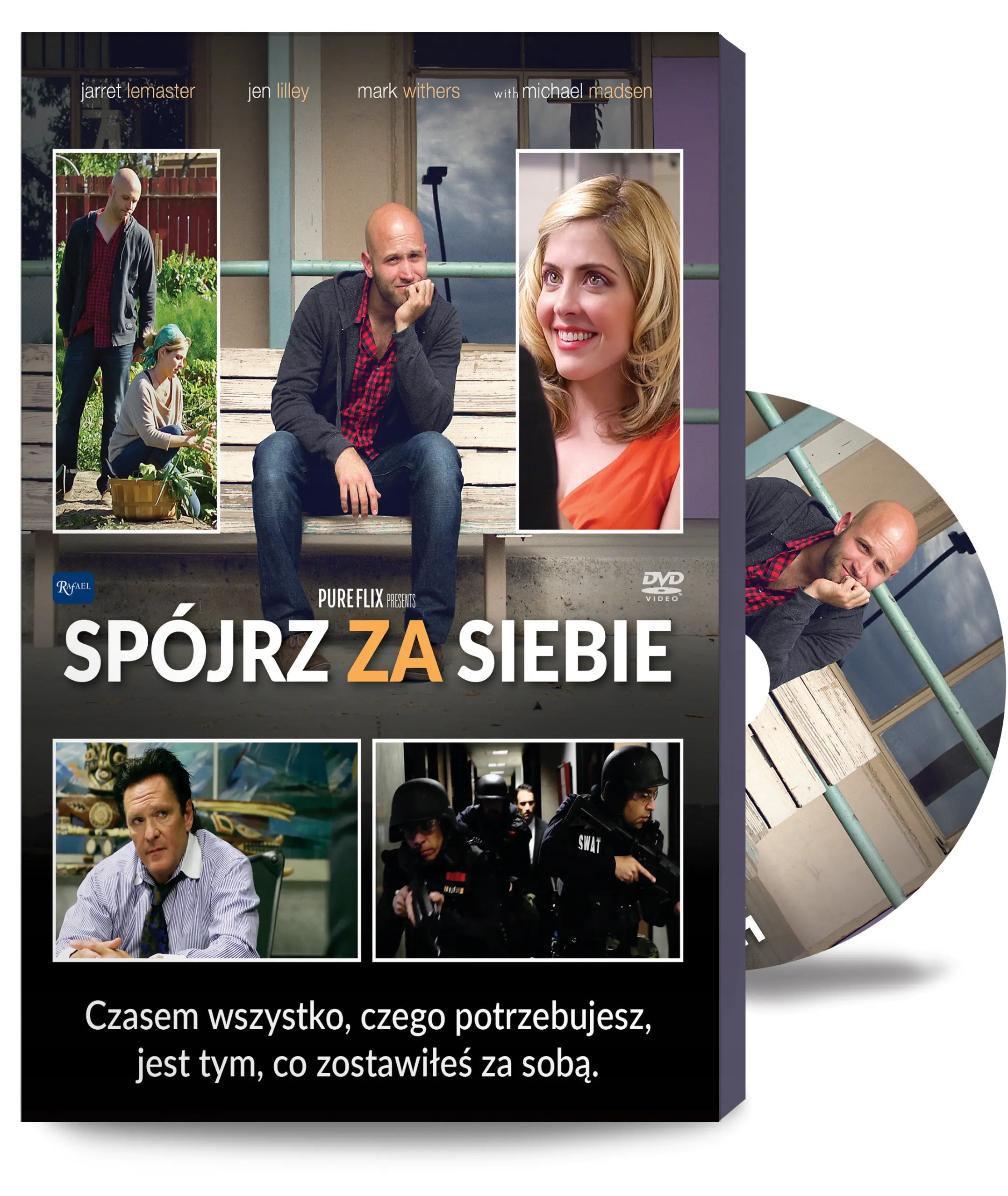 Książka - Spójrz za siebie + dvd