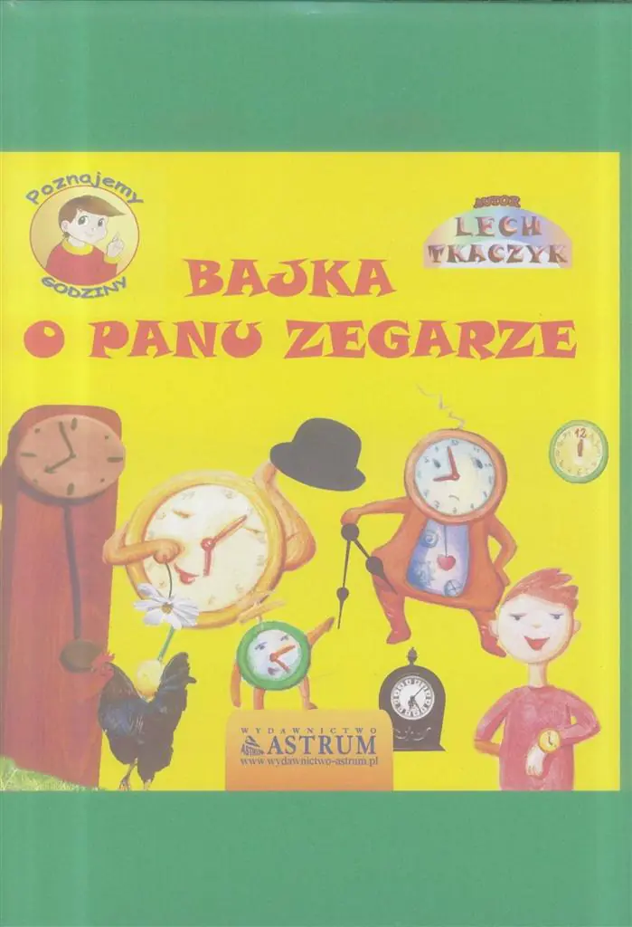 Książka - Bajka o Panu Zegarze + CD