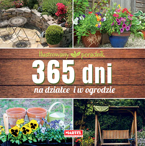 Książka - 365 dni na działce i w ogrodzie