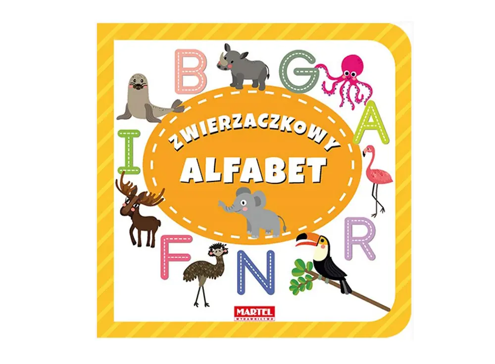 Książka - Zwierzaczkowy alfabet