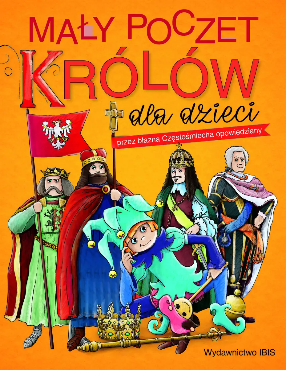 Książka - Mały poczet królów dla dzieci
