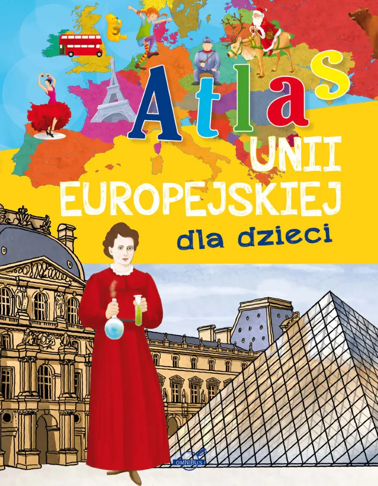 Książka - Atlas Unii Europejskiej dla dzieci