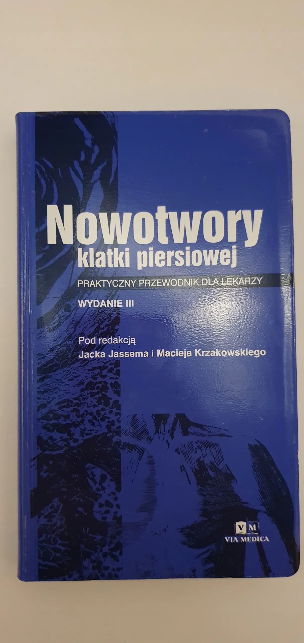 Książka - Nowotwory klatki piersiowej
