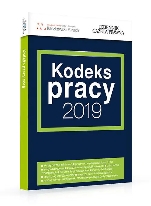 Książka - Kodeks Pracy 2019