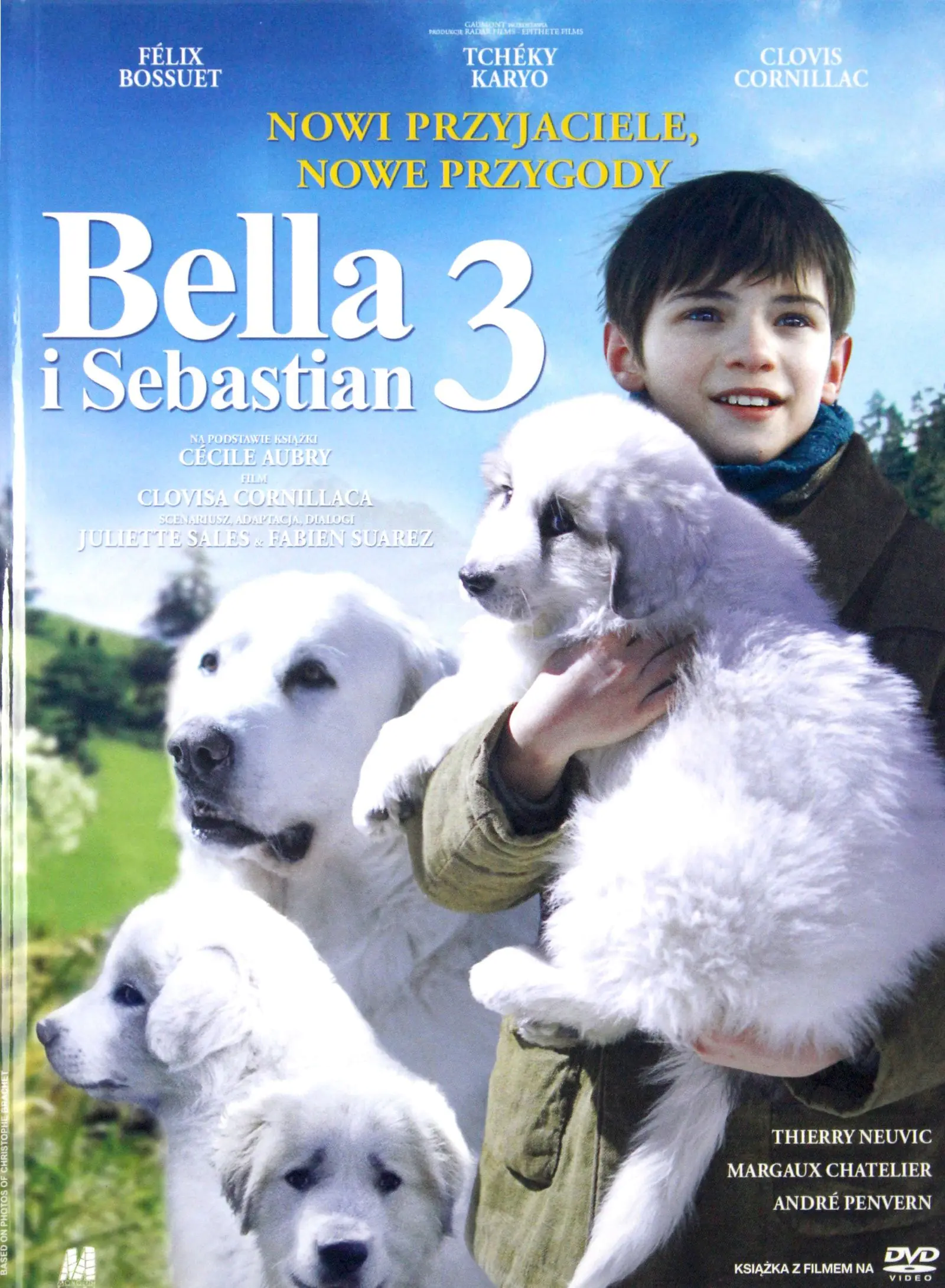 Książka - Bella i Sebastian. Część 3, DVD + booklet