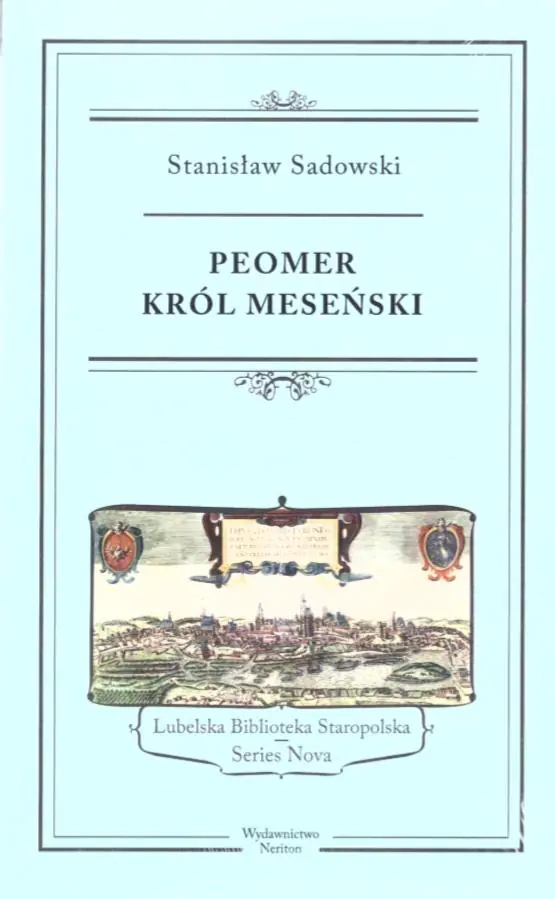 Książka - Peomer, król meseński