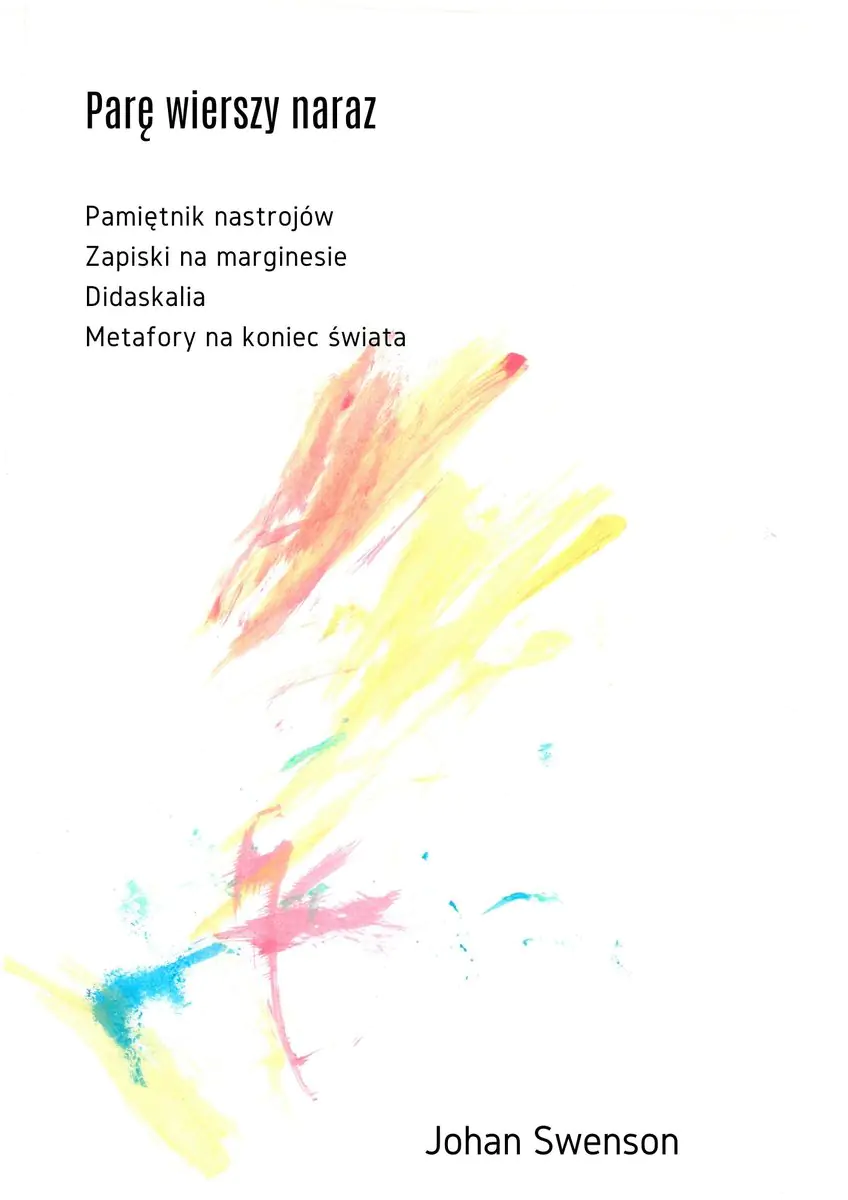Książka - Parę wierszy naraz