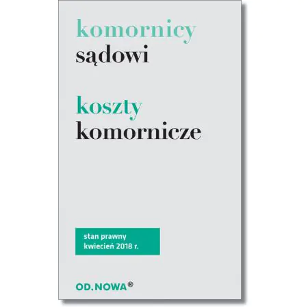 Książka - Ustawa o komornikach sądowych 18/06