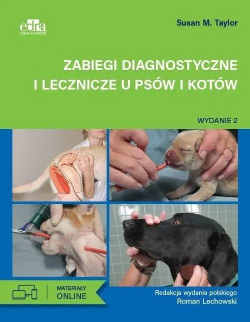 Książka - Zabiegi diagnostyczne i lecznicze u psów i kotów