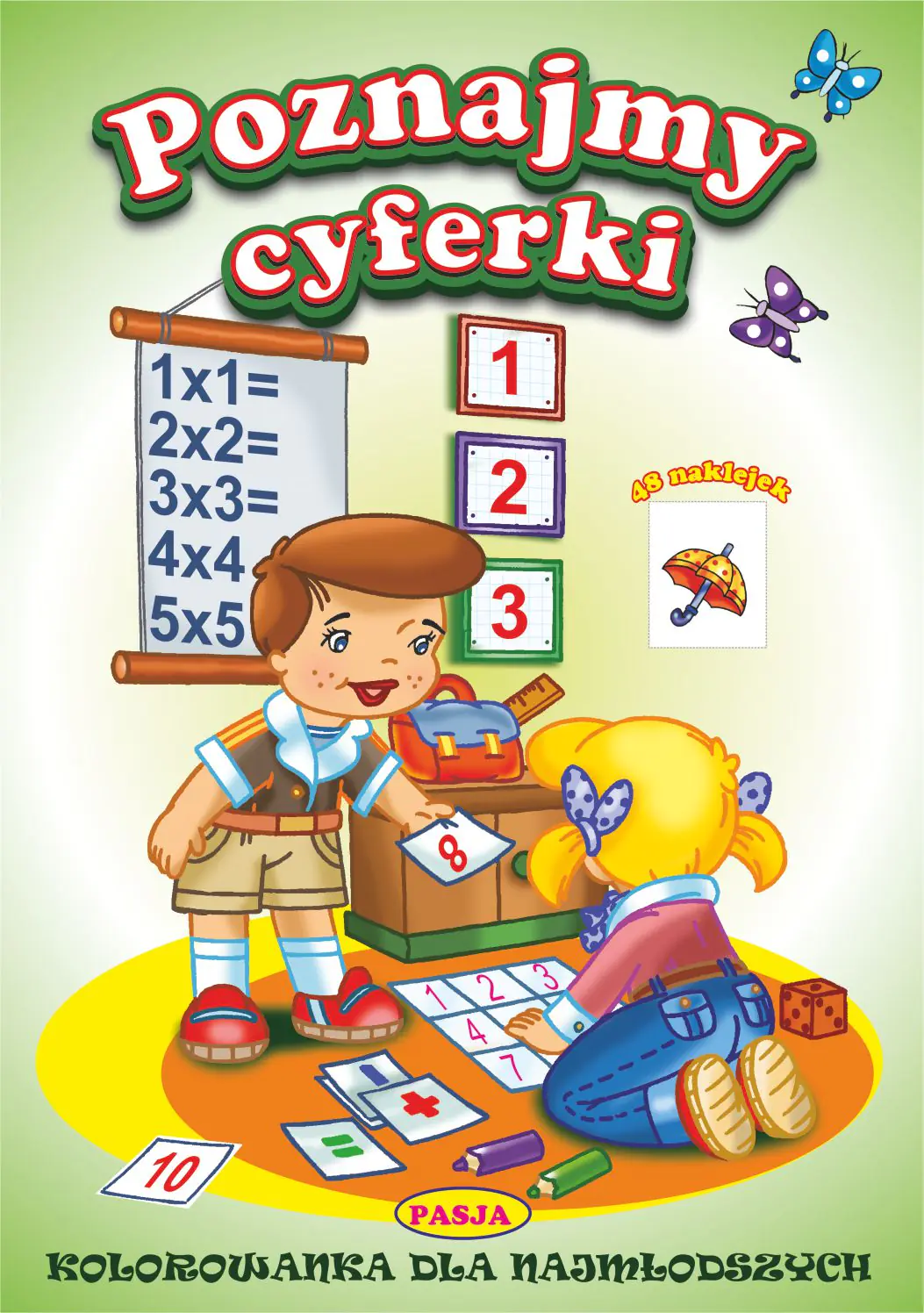Książka - Poznajmy cyferki