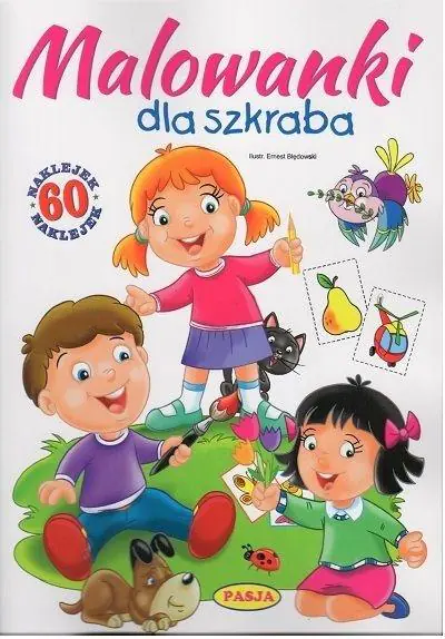 Książka - Malowanki dla szkraba