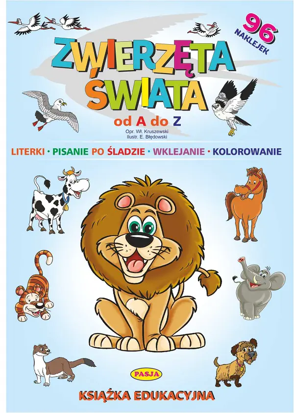 Książka - Zwierzęta świata od A do Z