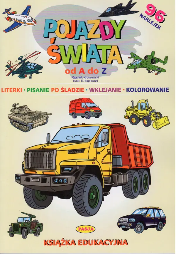 Książka - Pojazdy świata od A do Z