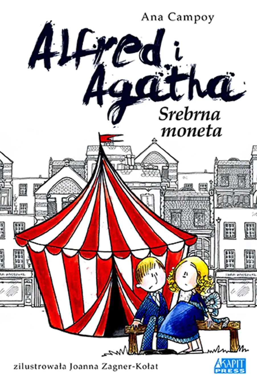 Książka - Alfred i Agatha. Srebrna moneta
