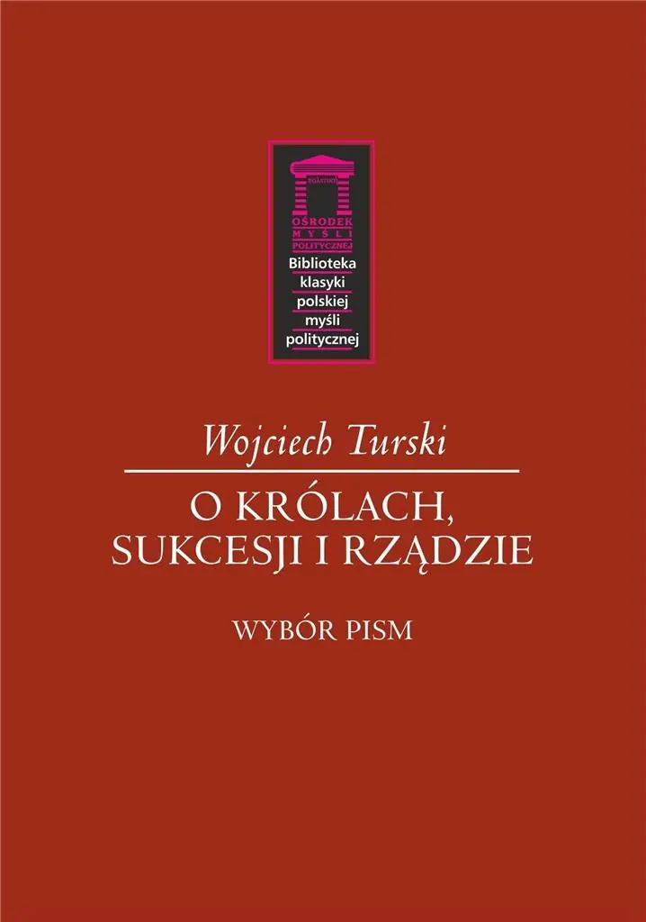 Książka - O królach, sukcesji i rządzie