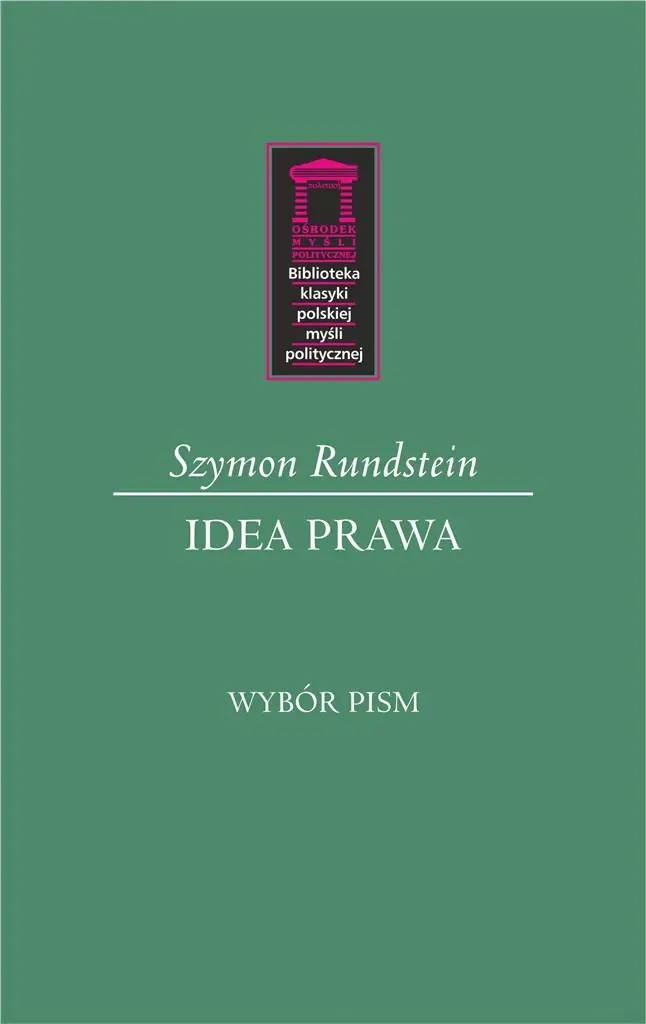 Książka - Idea prawa