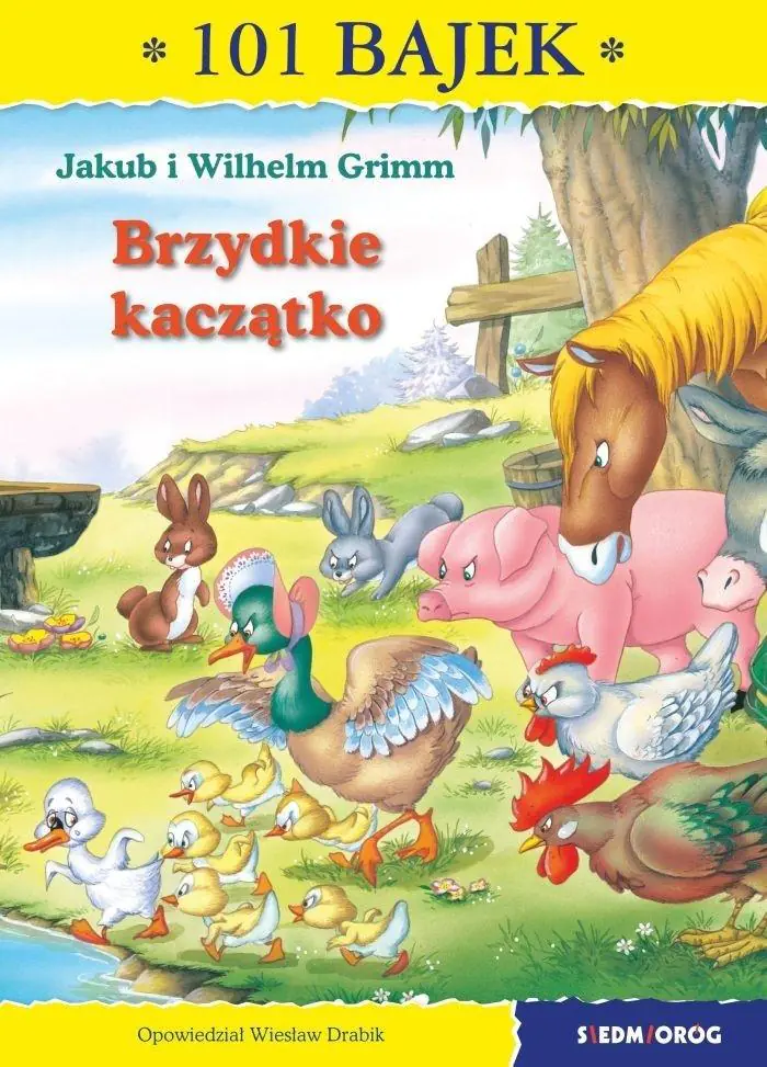 Książka - Brzydkie kaczątko. 101 bajek