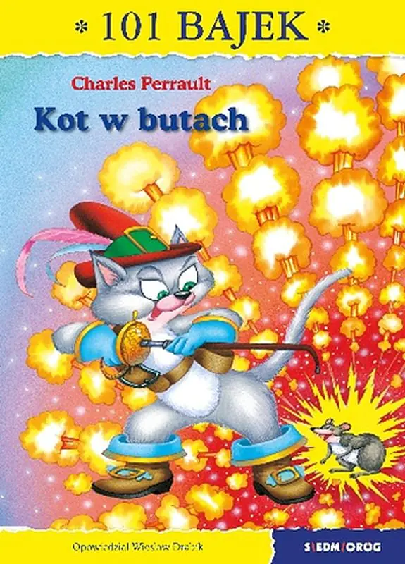 Książka - Kot w butach. 101 bajek