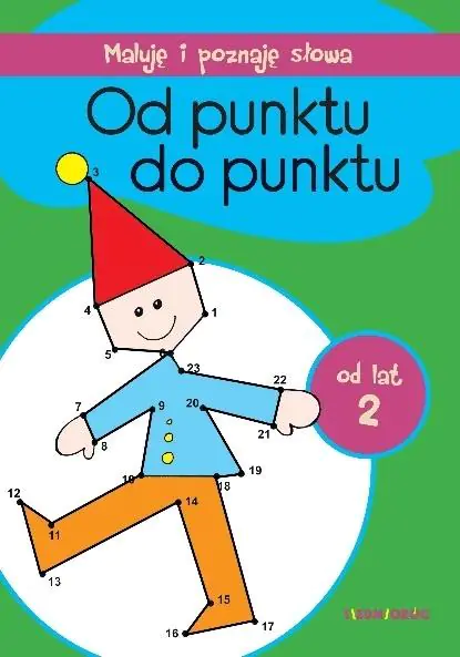 Książka - Od punktu do punktu Maluję i poznaję Słowa