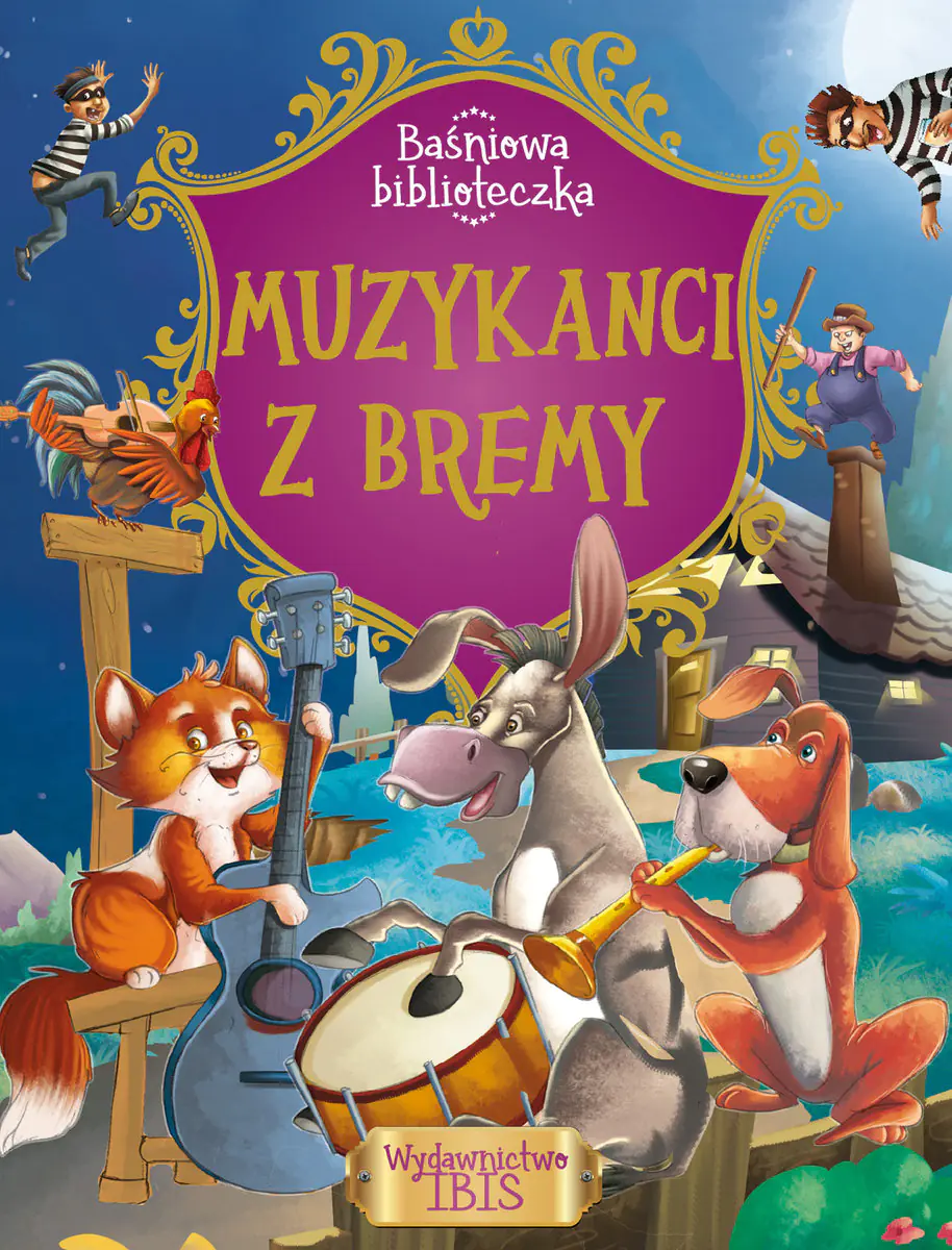 Książka - Muzykanci z Bremy. Baśniowa biblioteczka